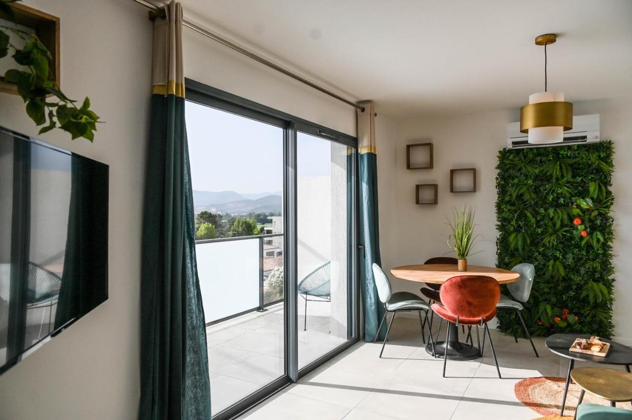 Porticcio Vacations - Terrasse, Piscine, Jacuzzi, Clim - By Tgb Appartement Buitenkant foto